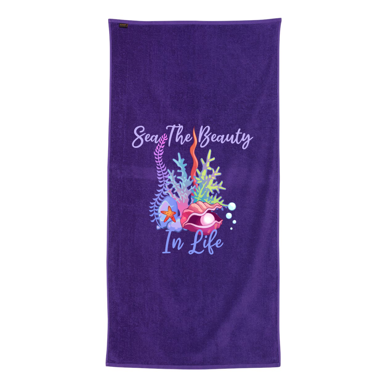 Sea The Beauty Beach Towel