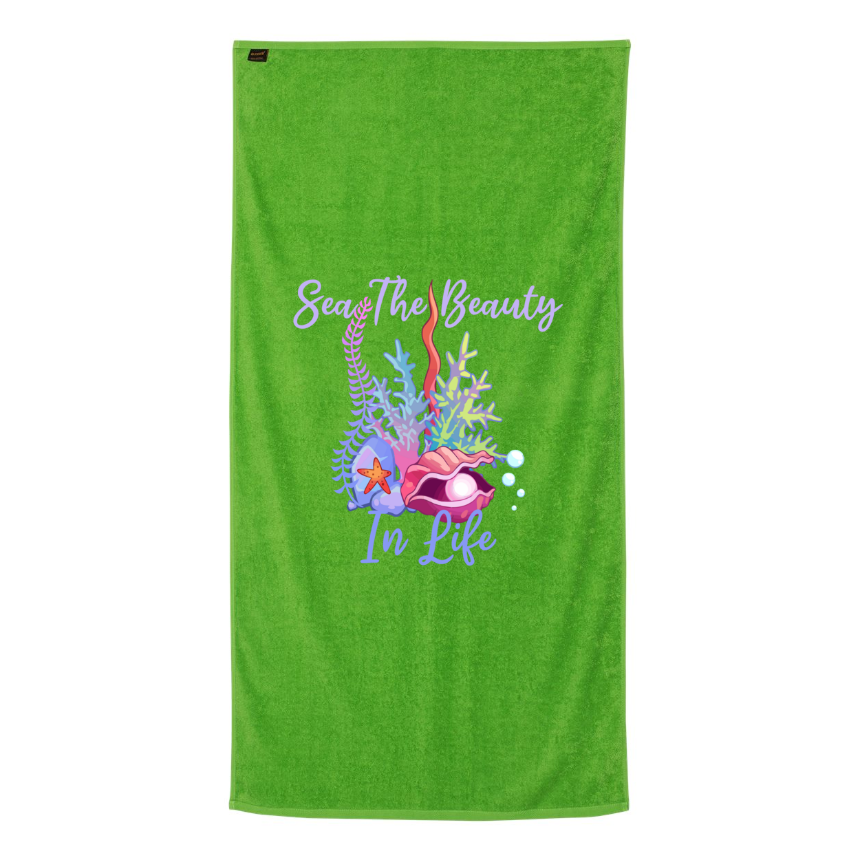 Sea The Beauty Beach Towel