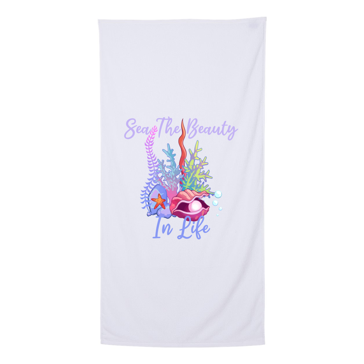 Sea The Beauty Beach Towel
