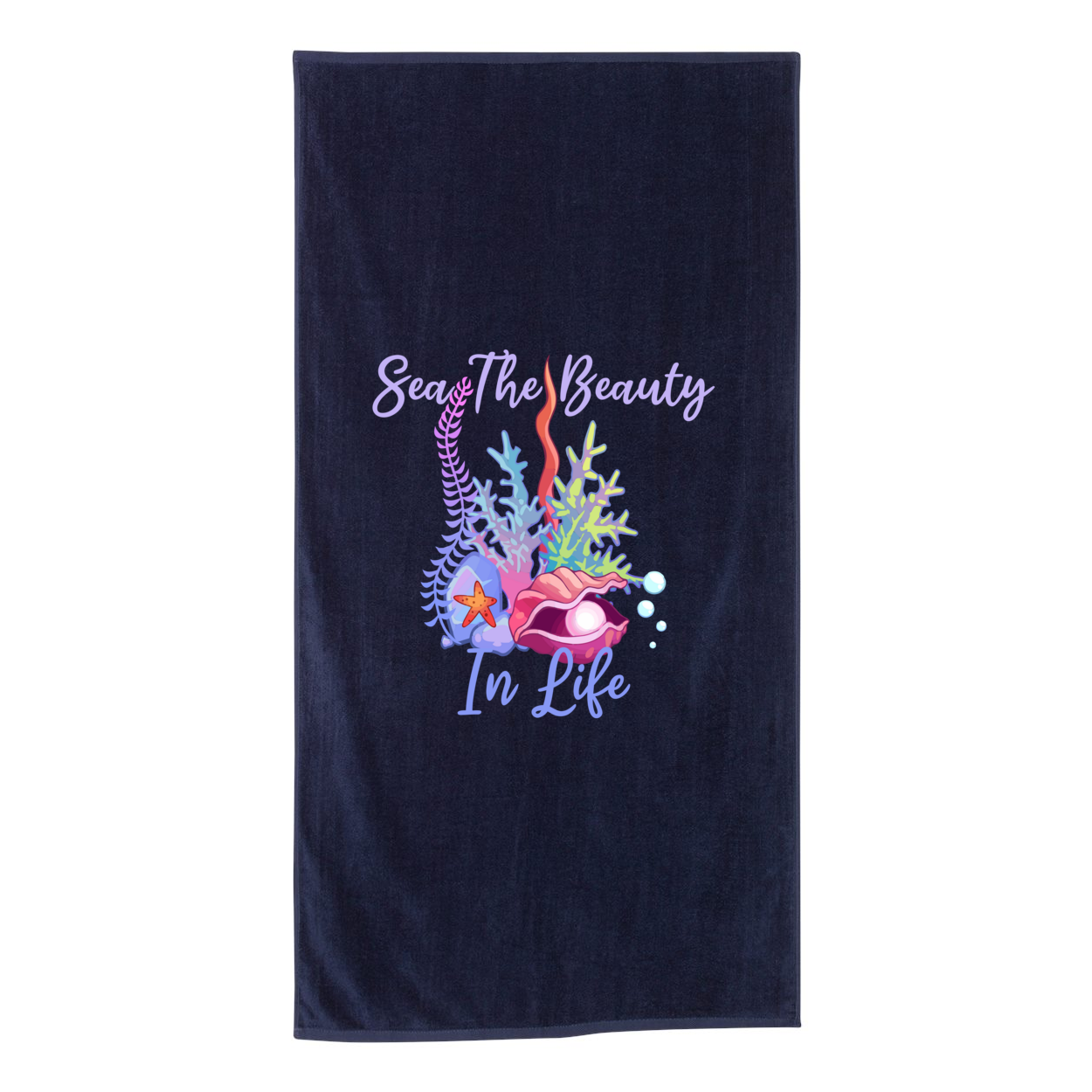 Sea The Beauty Beach Towel