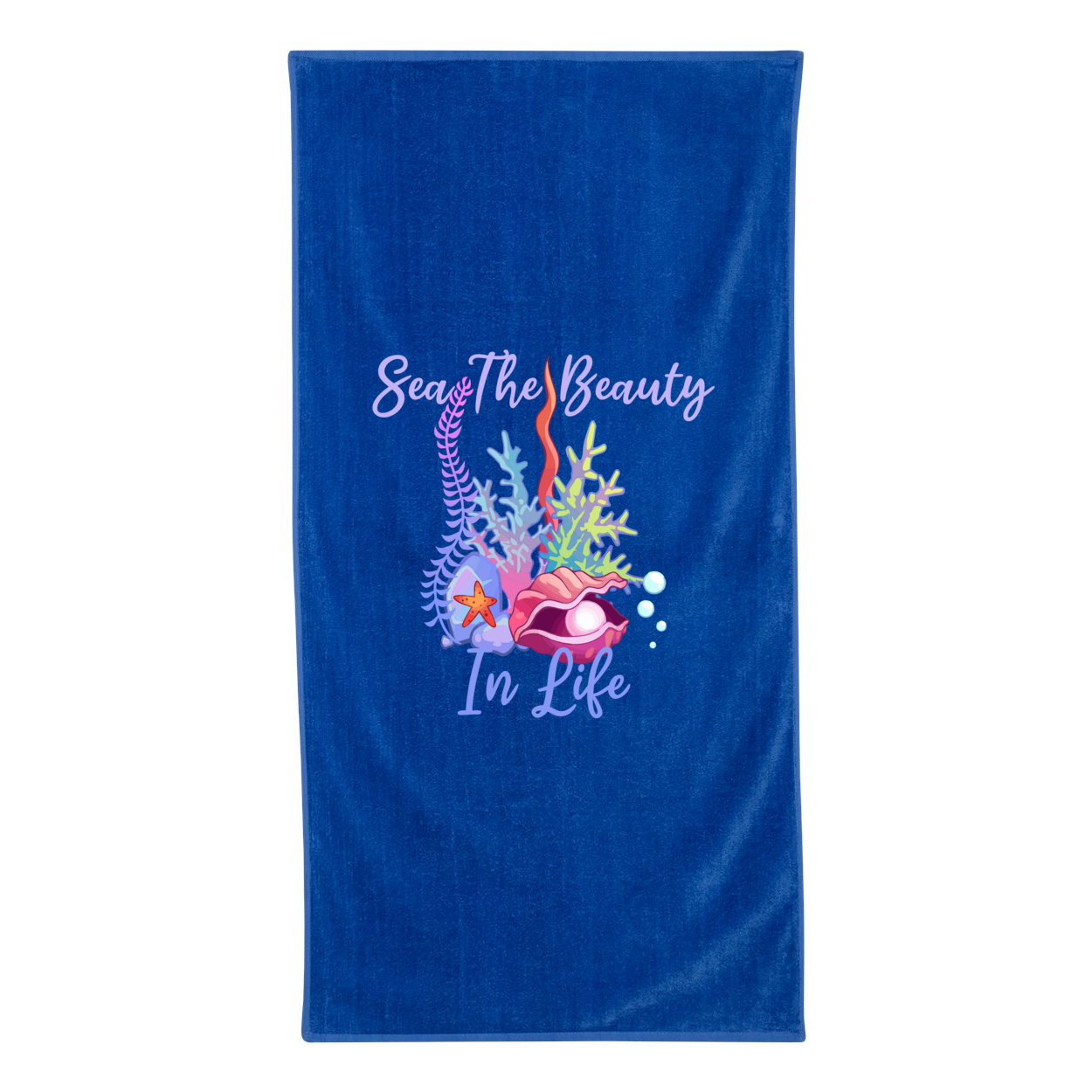 Sea The Beauty Beach Towel