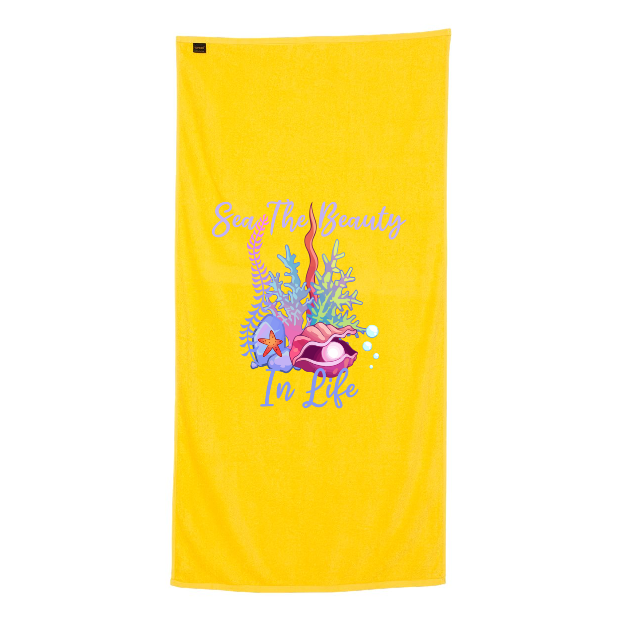 Sea The Beauty Beach Towel