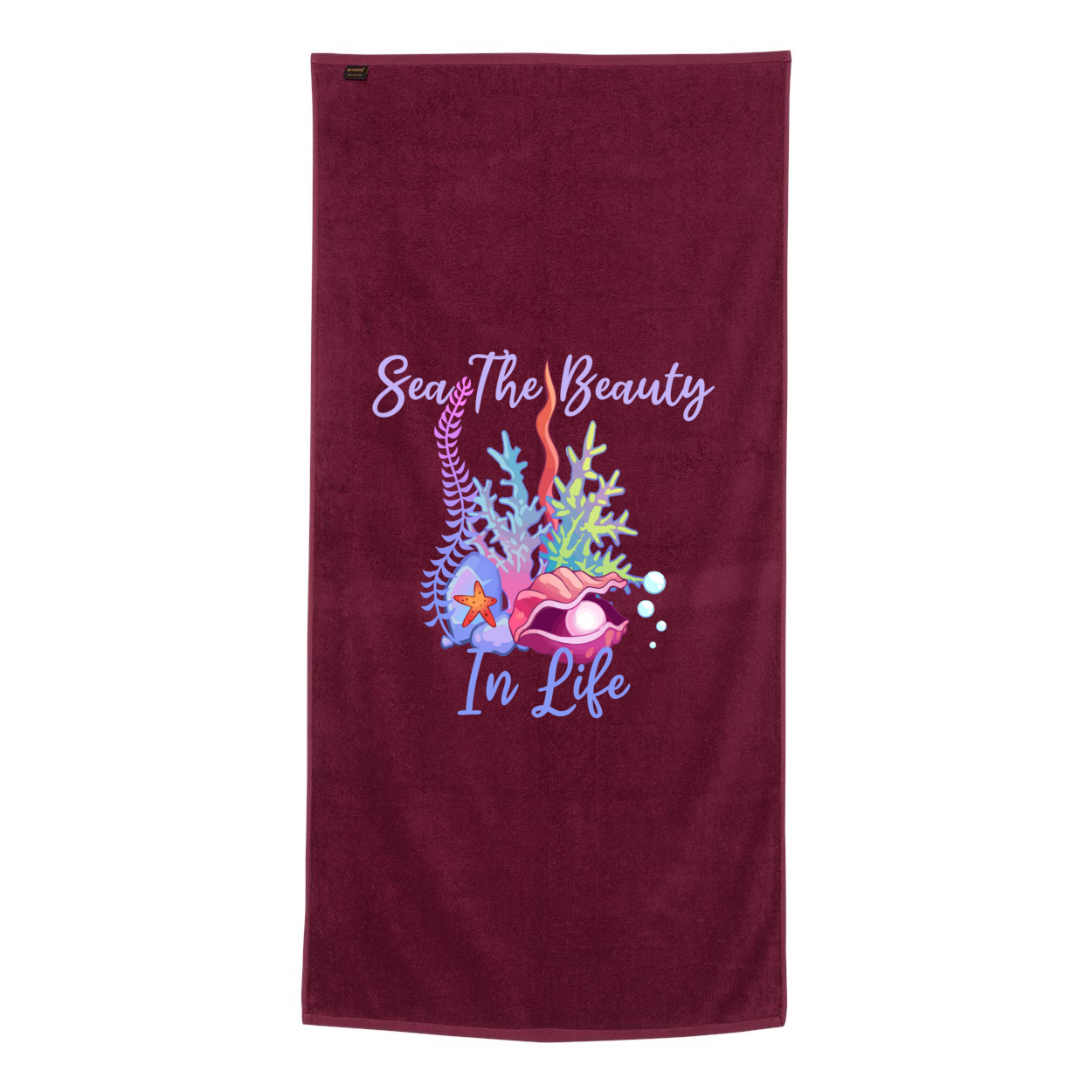 Sea The Beauty Beach Towel