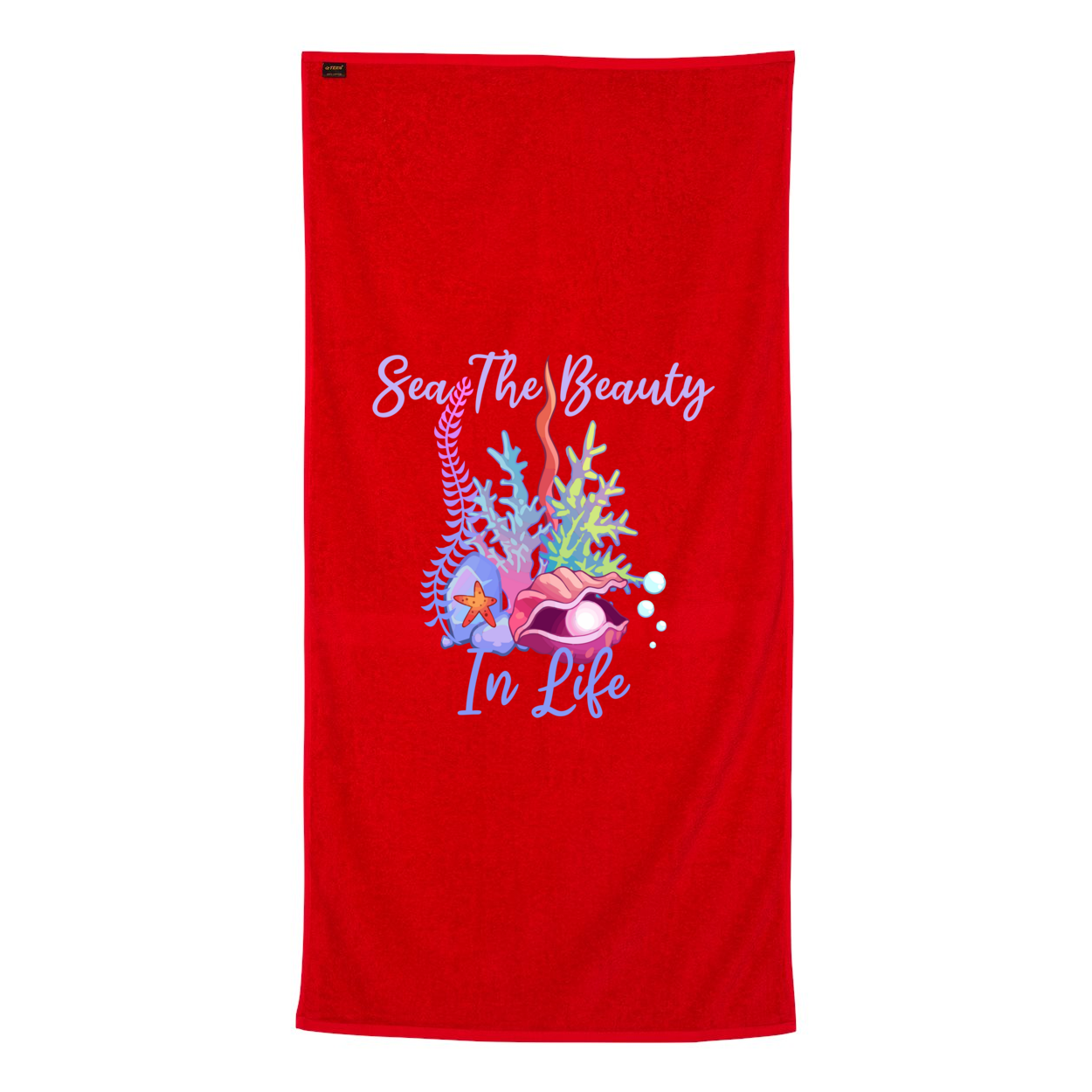 Sea The Beauty Beach Towel