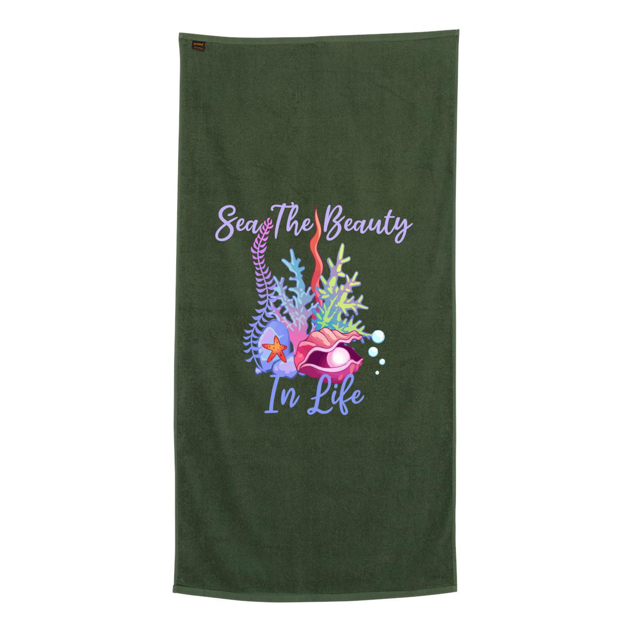 Sea The Beauty Beach Towel