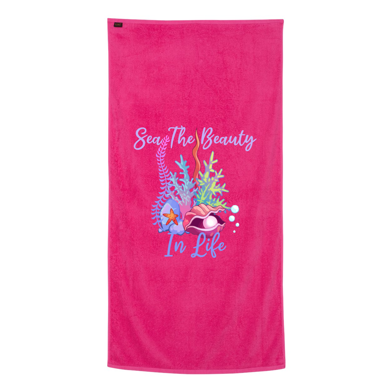 Sea The Beauty Beach Towel