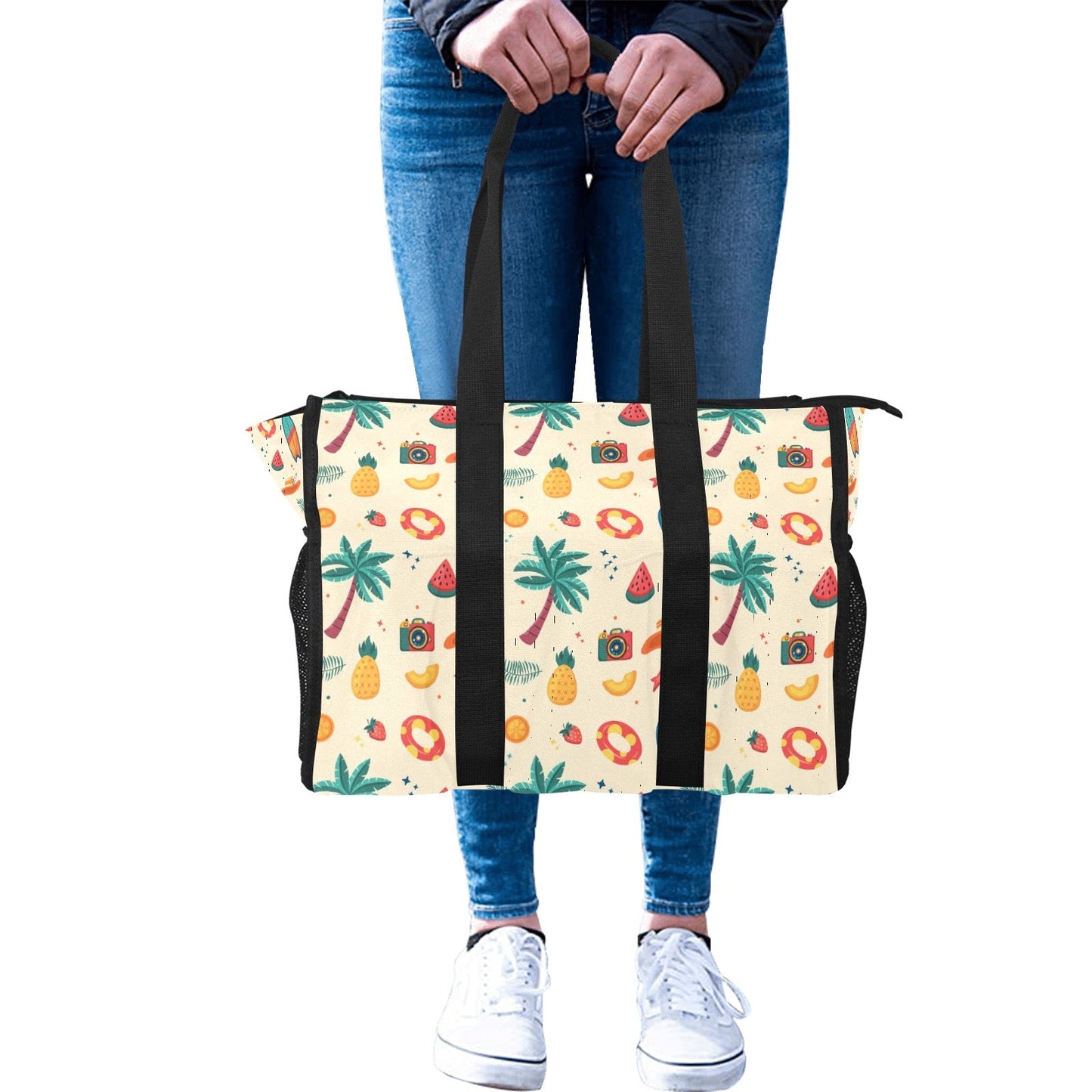 Beach Tote Bag - Shell Yeah by JaksOrangeONE SIZEC3D8E55D5AB64DD2867361D55747DAC8