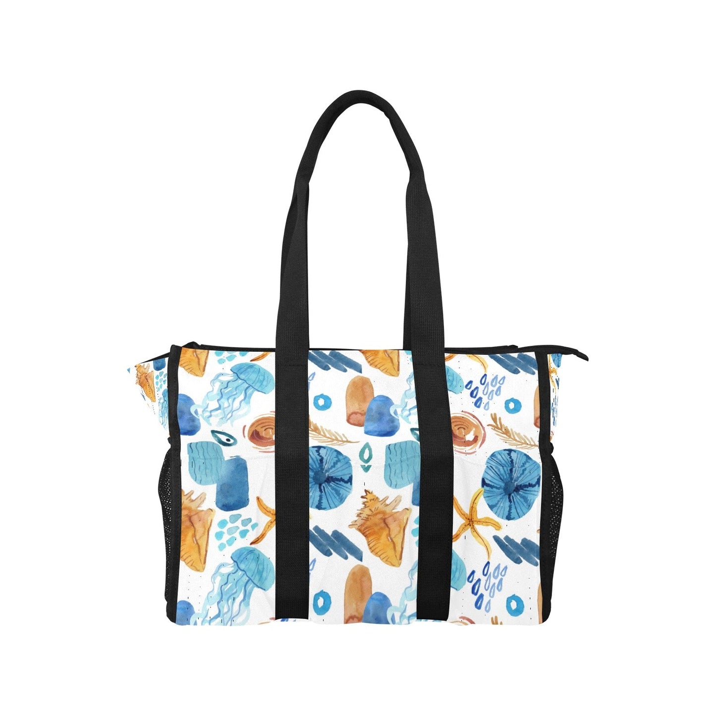 Beach Tote Bag - Shell Yeah by JaksWhite2ONE SIZEB9790C5620AC481DA38E5C29DEECB3B9