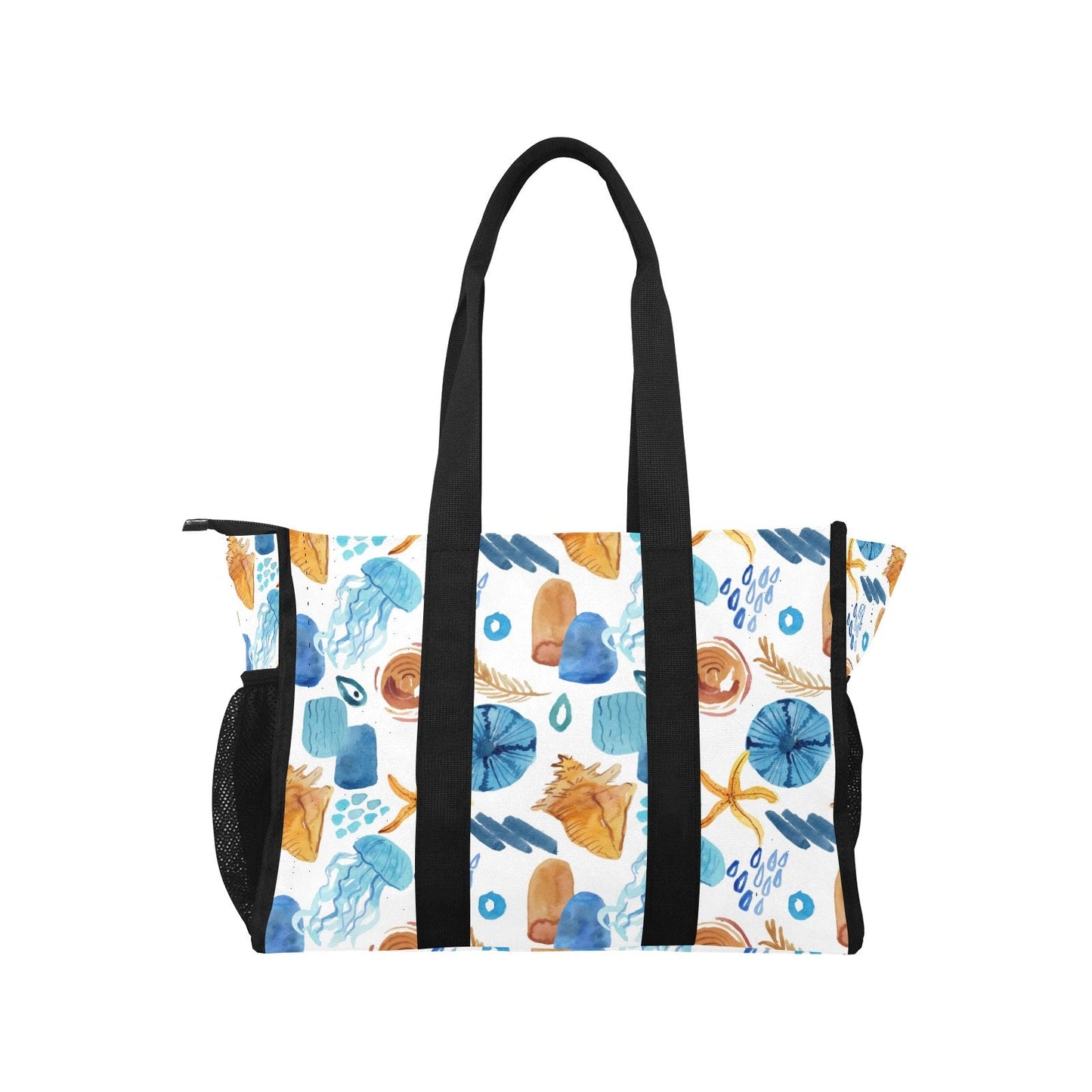 Beach Tote Bag - Shell Yeah by JaksWhite2ONE SIZEB9790C5620AC481DA38E5C29DEECB3B9