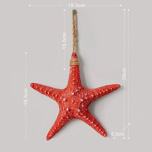 Conch Starfish Beach Decor Nautical Home Bedroom Living Room Hanging - Shell Yeah by JaksredREDOther