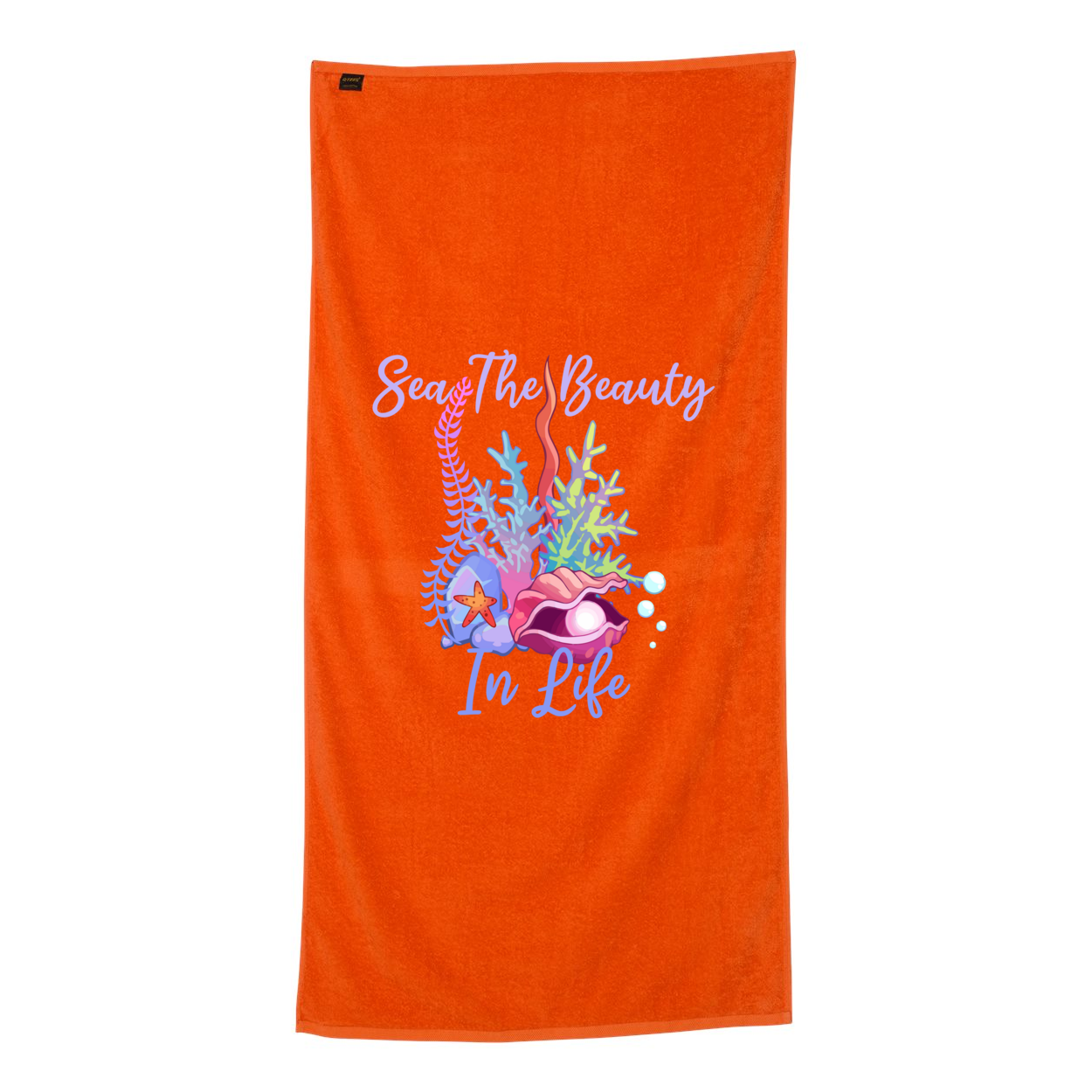Sea The Beauty Beach Towel