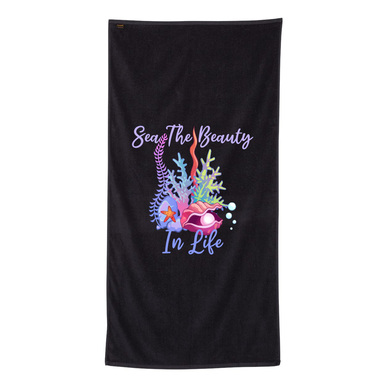 Sea The Beauty Beach Towel