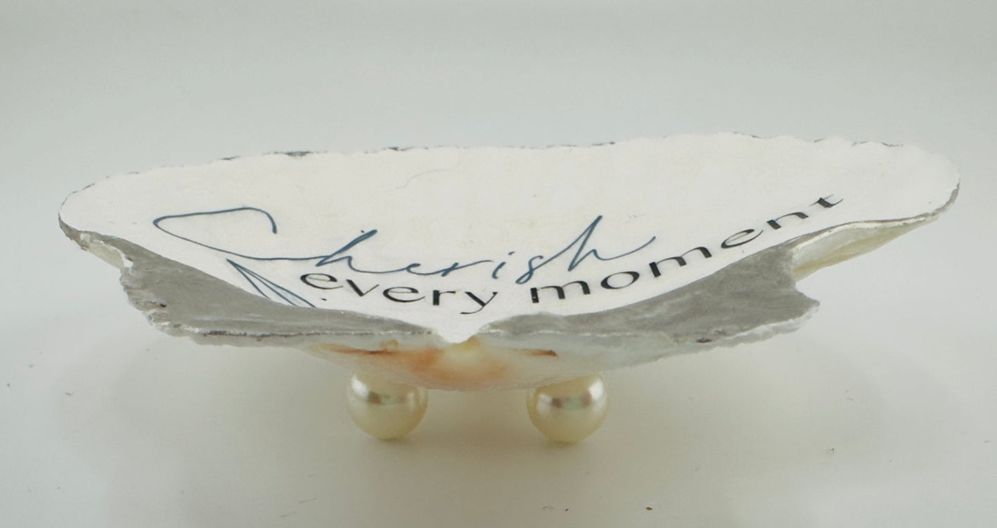 Quote Trinket Holders with Pearls - Shell Yeah by JaksStyle 1