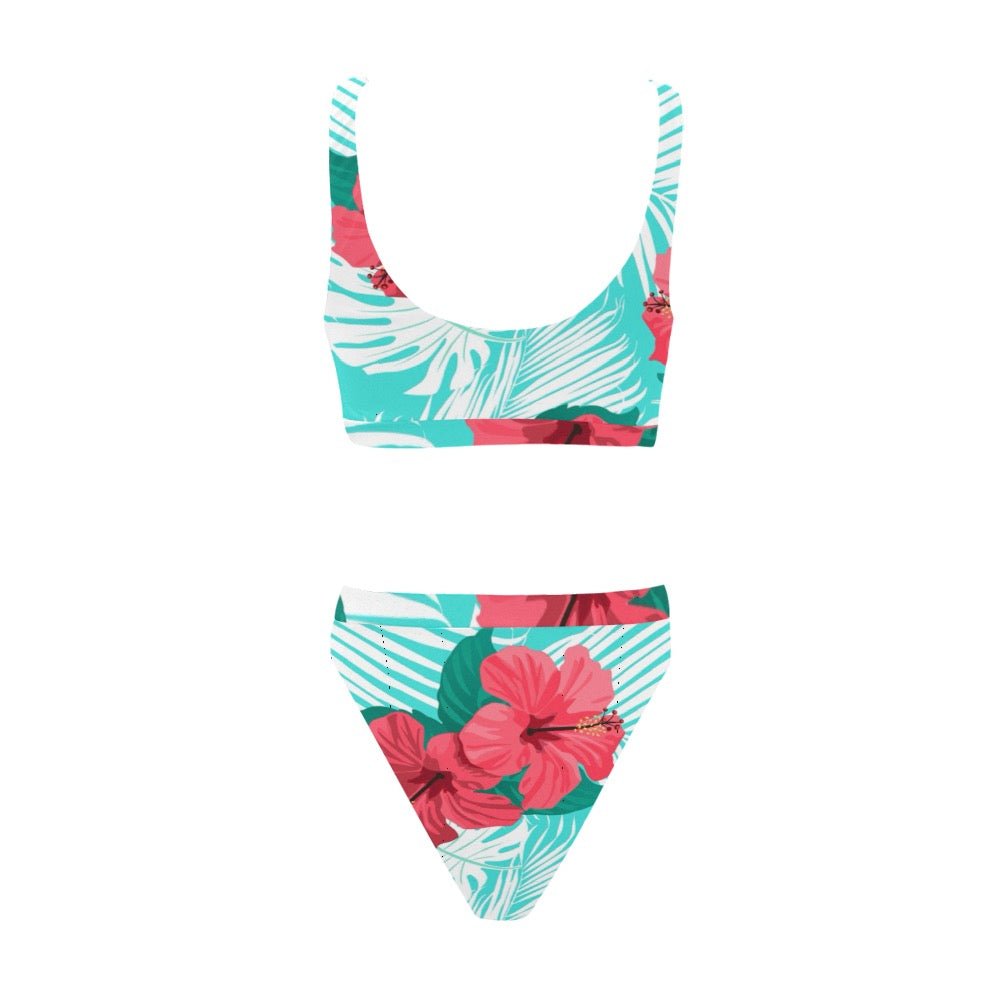 Sport Top & High-Waisted Bikini Swimsuit - Shell Yeah by JaksWhiteXS68B507C01B714CF89F4793F006A5FC09