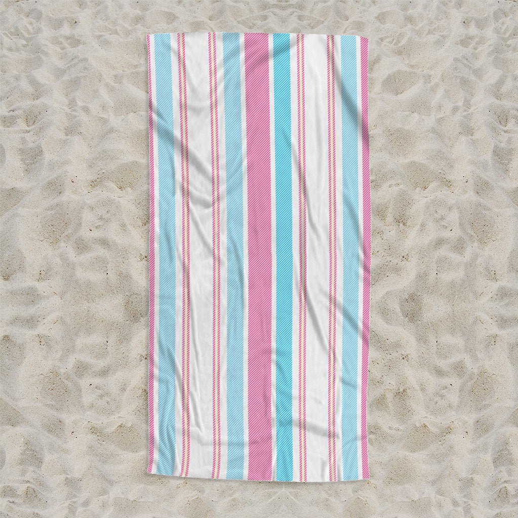 Subli-push Velour Beach Towel - Shell Yeah by Jaks30X60White5442-516797
