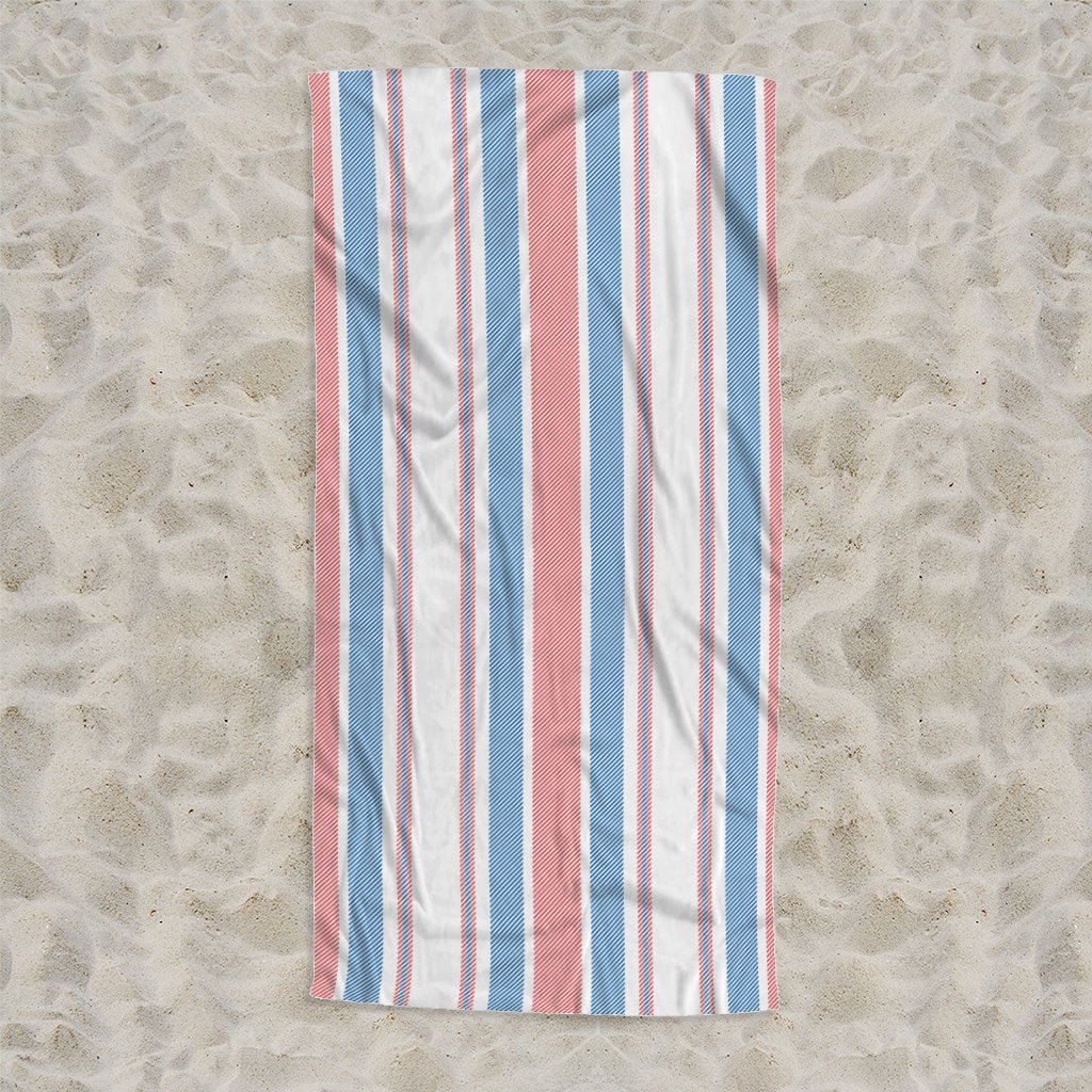 Subli-push Velour Beach Towel - Shell Yeah by Jaks30X60White5442-516806