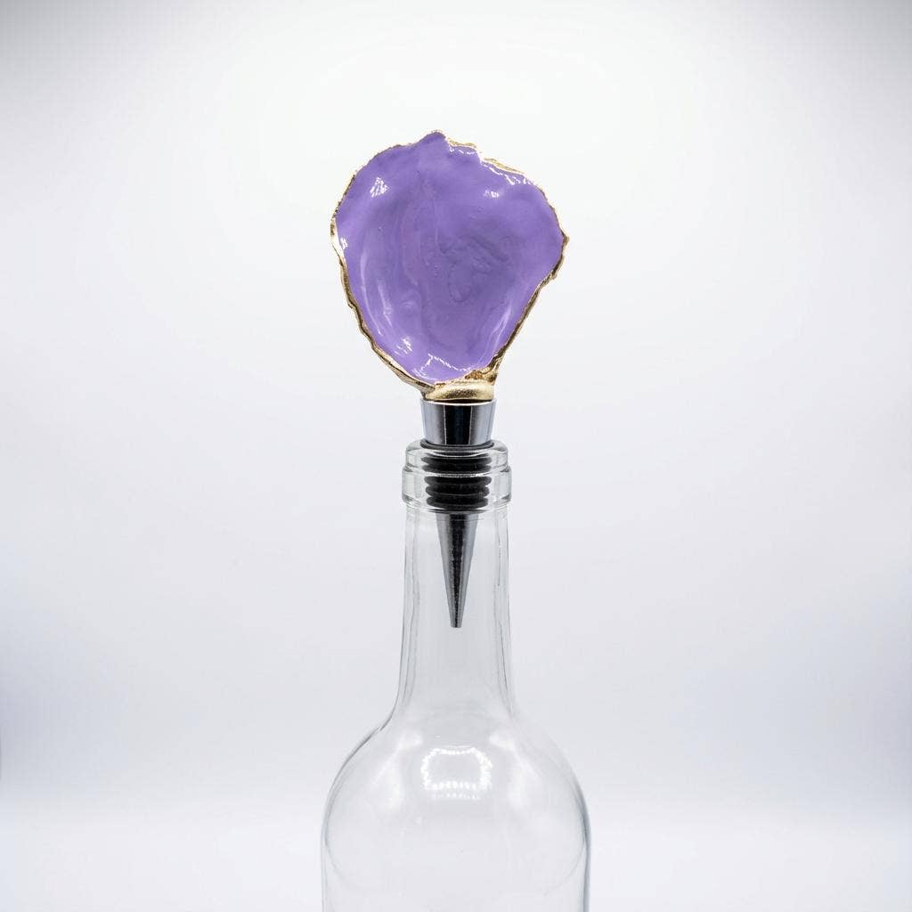 Amethyst Tones Oyster Shell Stoppers