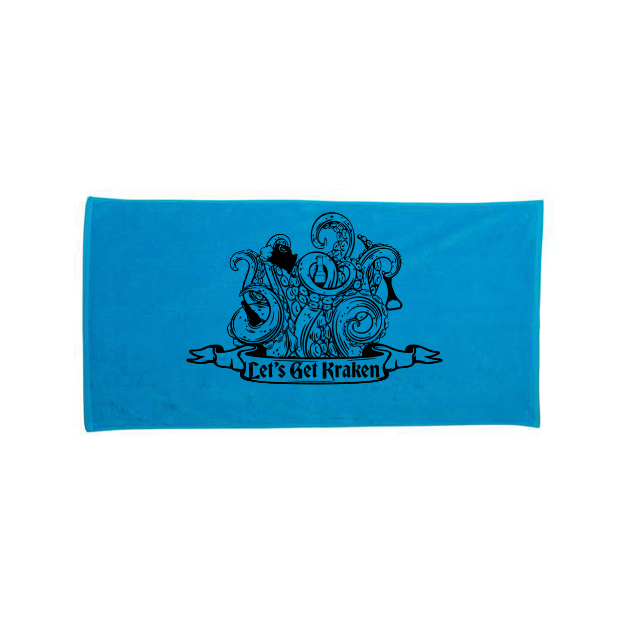 Kraken Velour Beach Towel