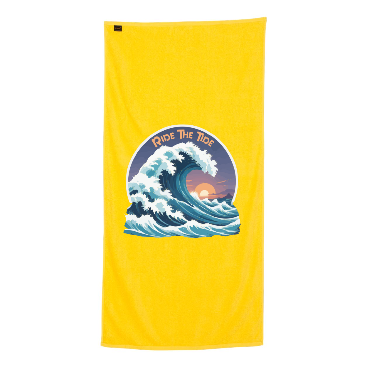 Ride The Tide Beach Towel