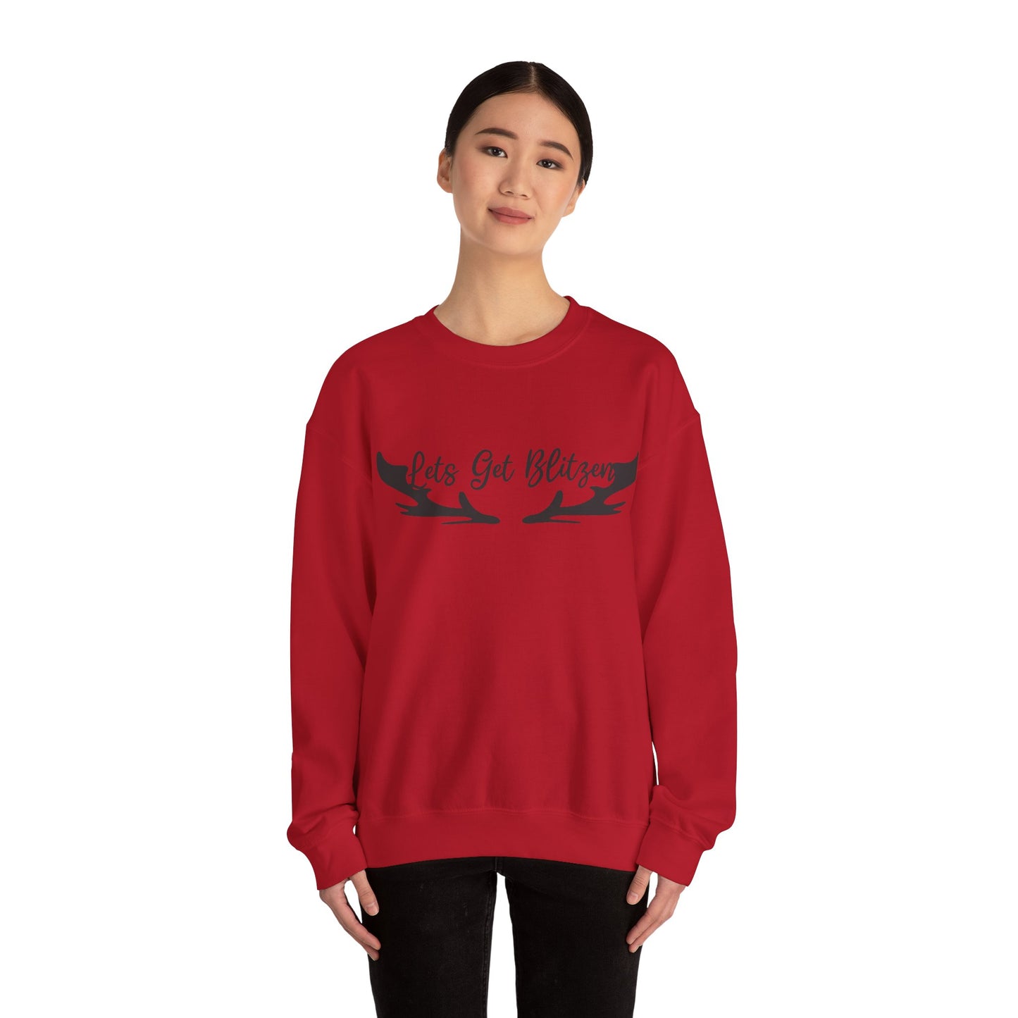 Let's Get Blitzen Crewneck Sweatshirt