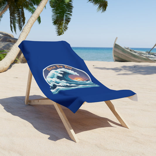 Ride The Tide Beach Towel