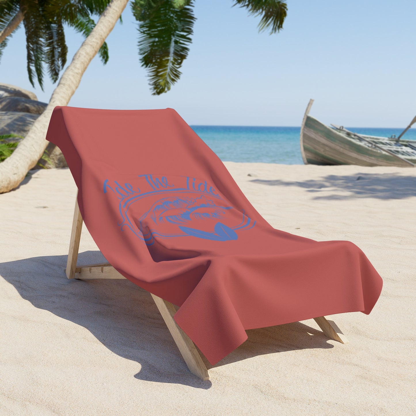 Ride the Tide Beach Towel