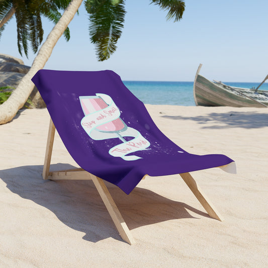 Rose Beach Towel