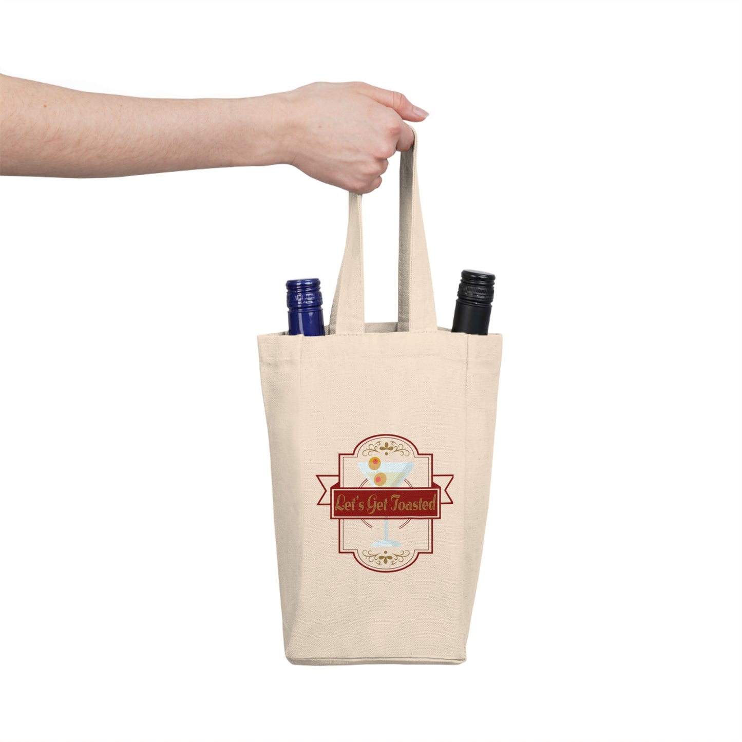 Toasted Double Wine Tote Bag