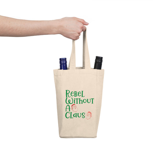 Rebel Double Wine Tote Bag