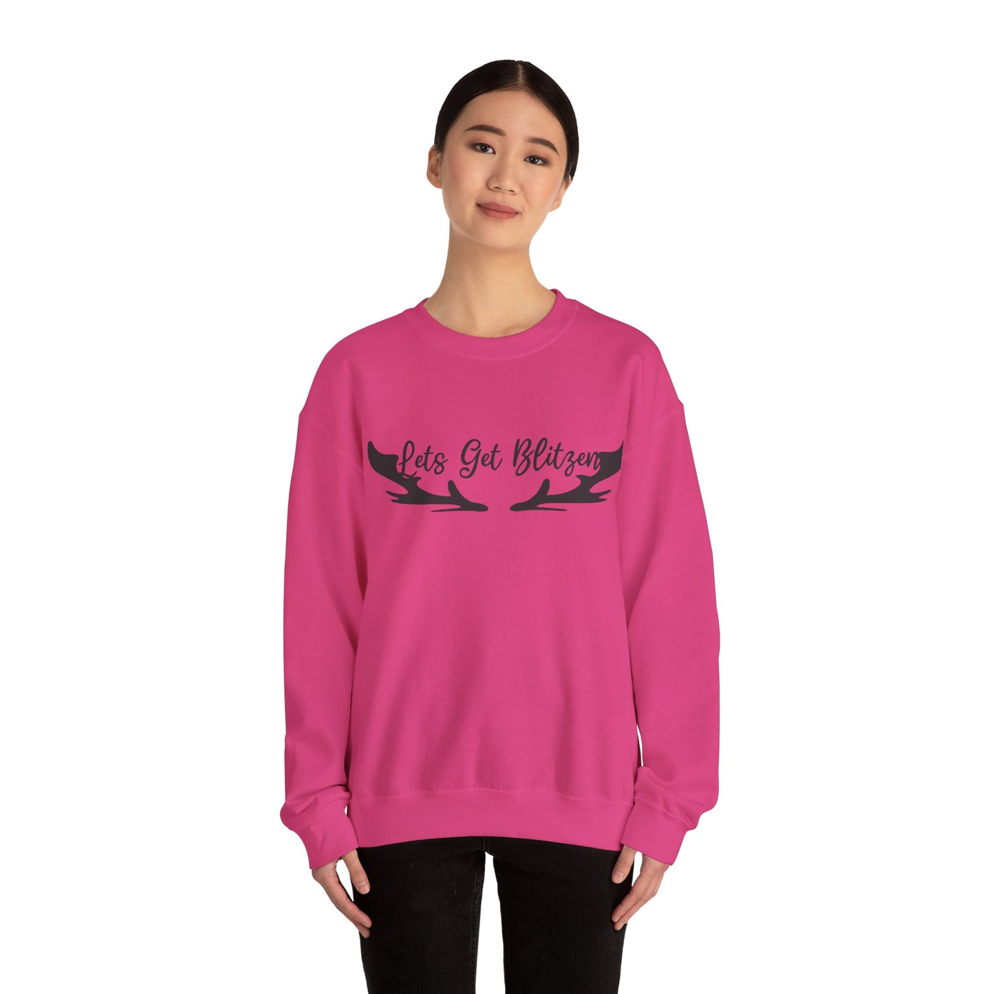 Let's Get Blitzen Crewneck Sweatshirt