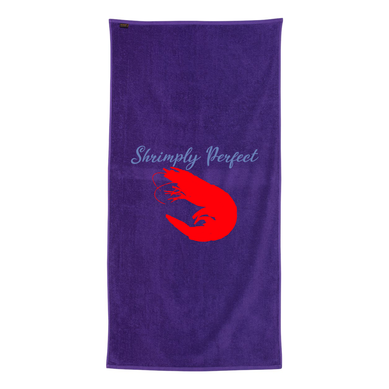 Shrimply Perfect Beach Towel