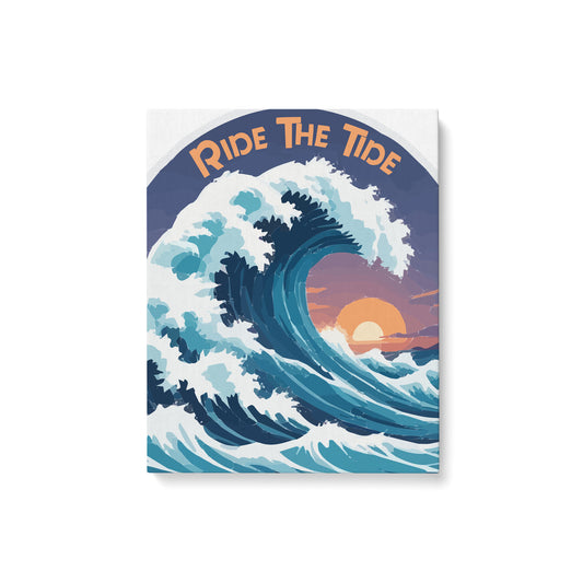 Ride The Tide Standard Matte Canvas (1.25")