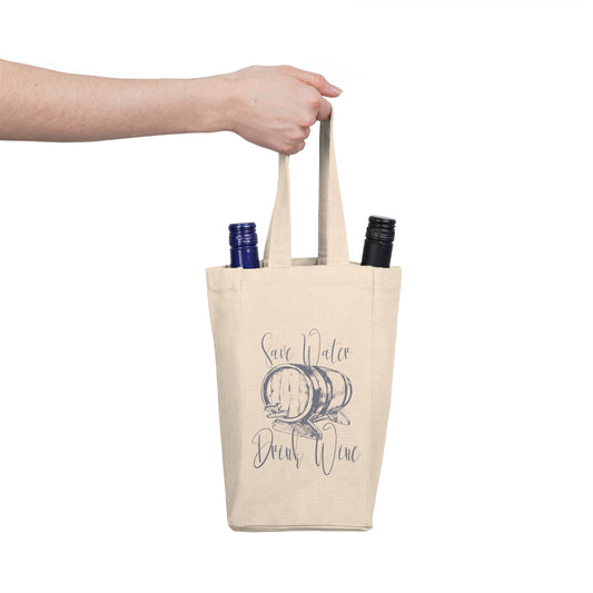 Wine Double Wine Tote Bag