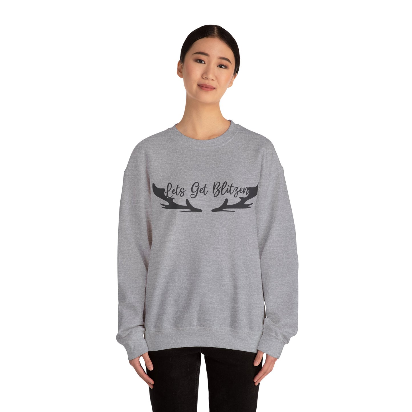 Let's Get Blitzen Crewneck Sweatshirt