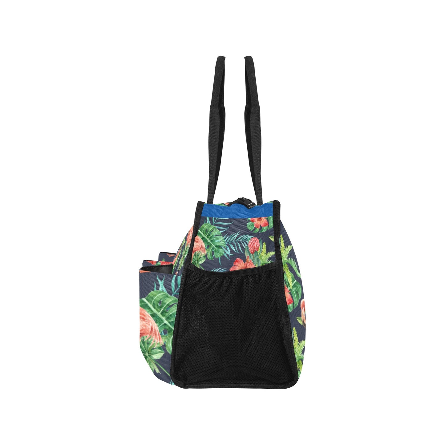 Tropical Bird Large Pocket Tote