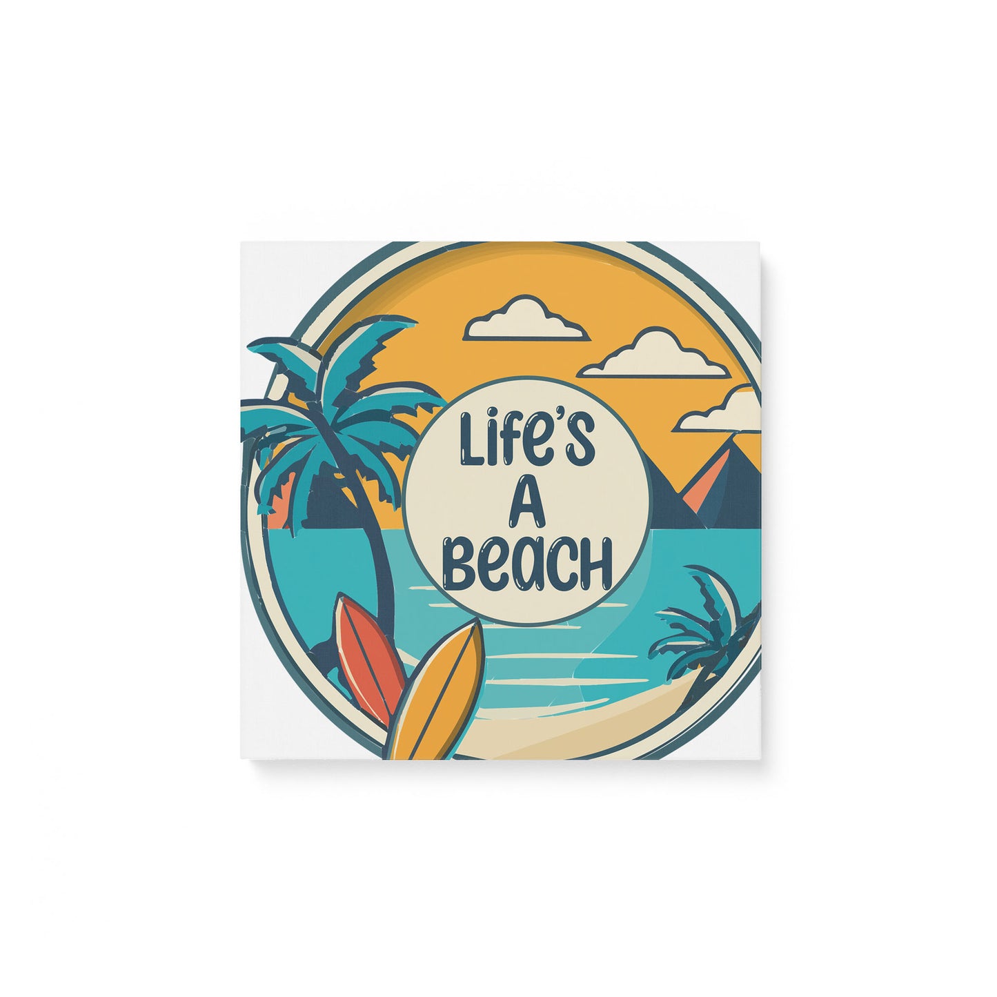 Life's A Beach Matte Canvas (0.75")