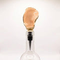Rosy Coastal Oyster Shell Stopper Set