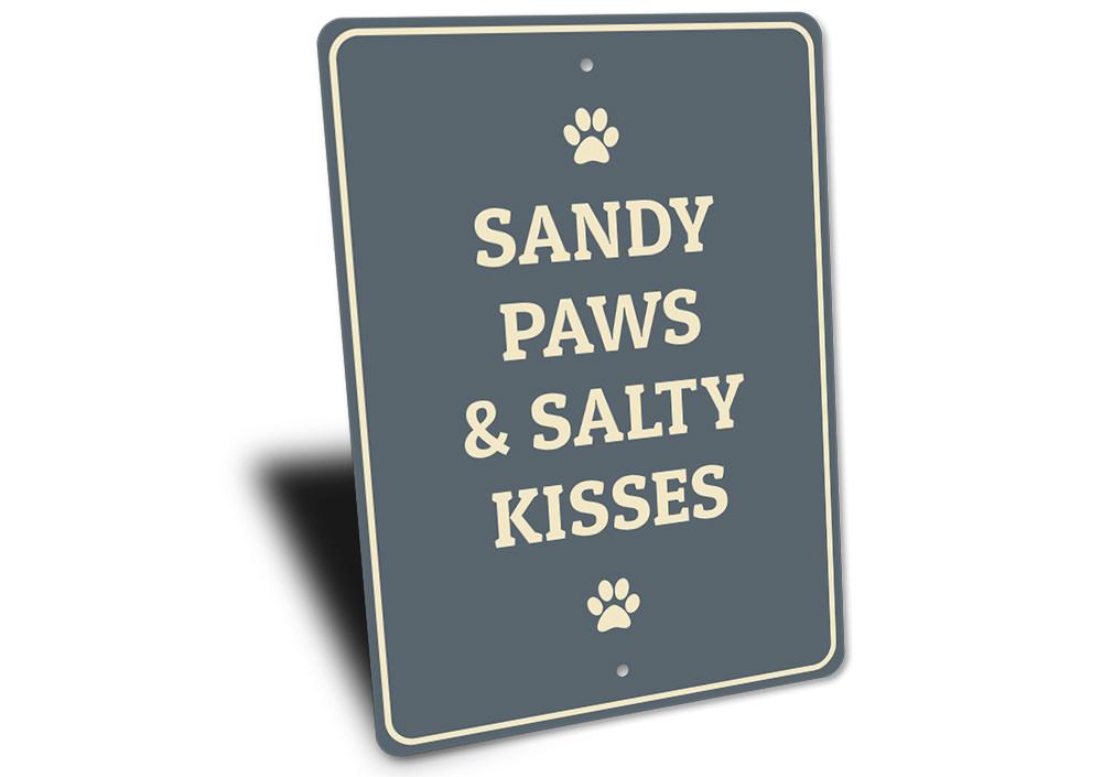 Sandy Paws Sign