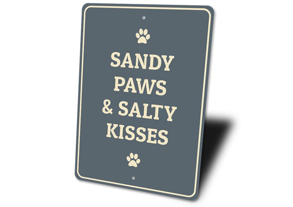 Sandy Paws Sign