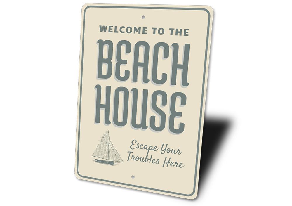 Seaside Beach House Sign