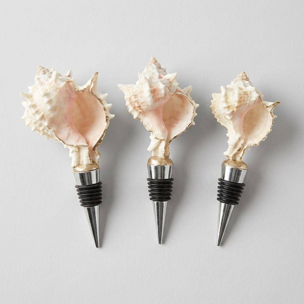 Natural Chic Murex Shell Wine Stopper