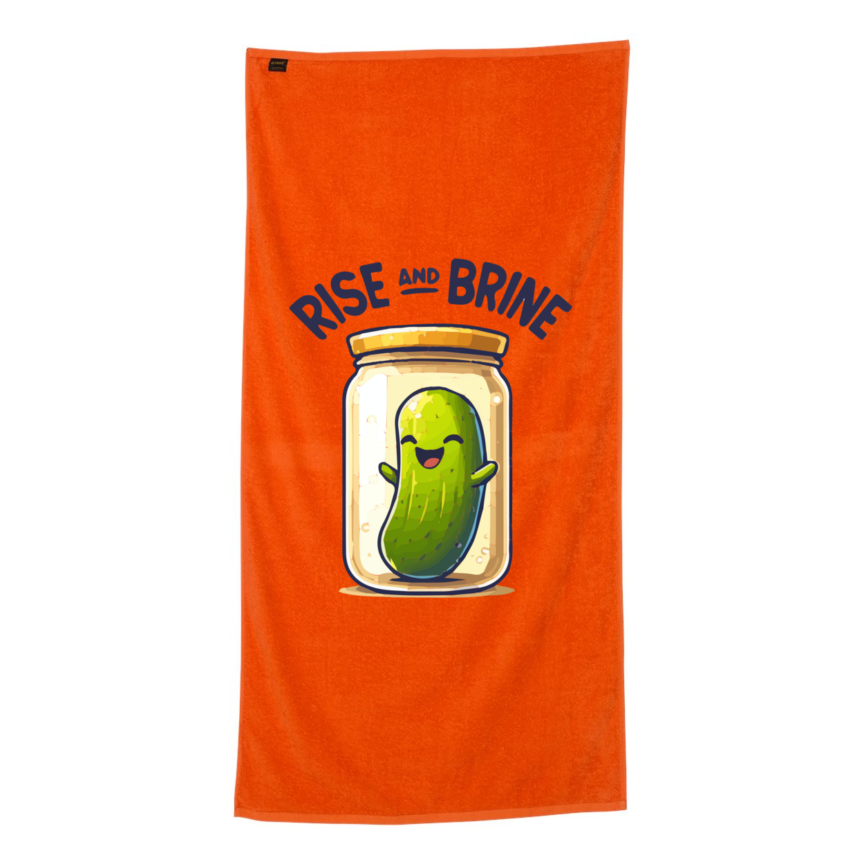 Rise and Brine Beach Towel