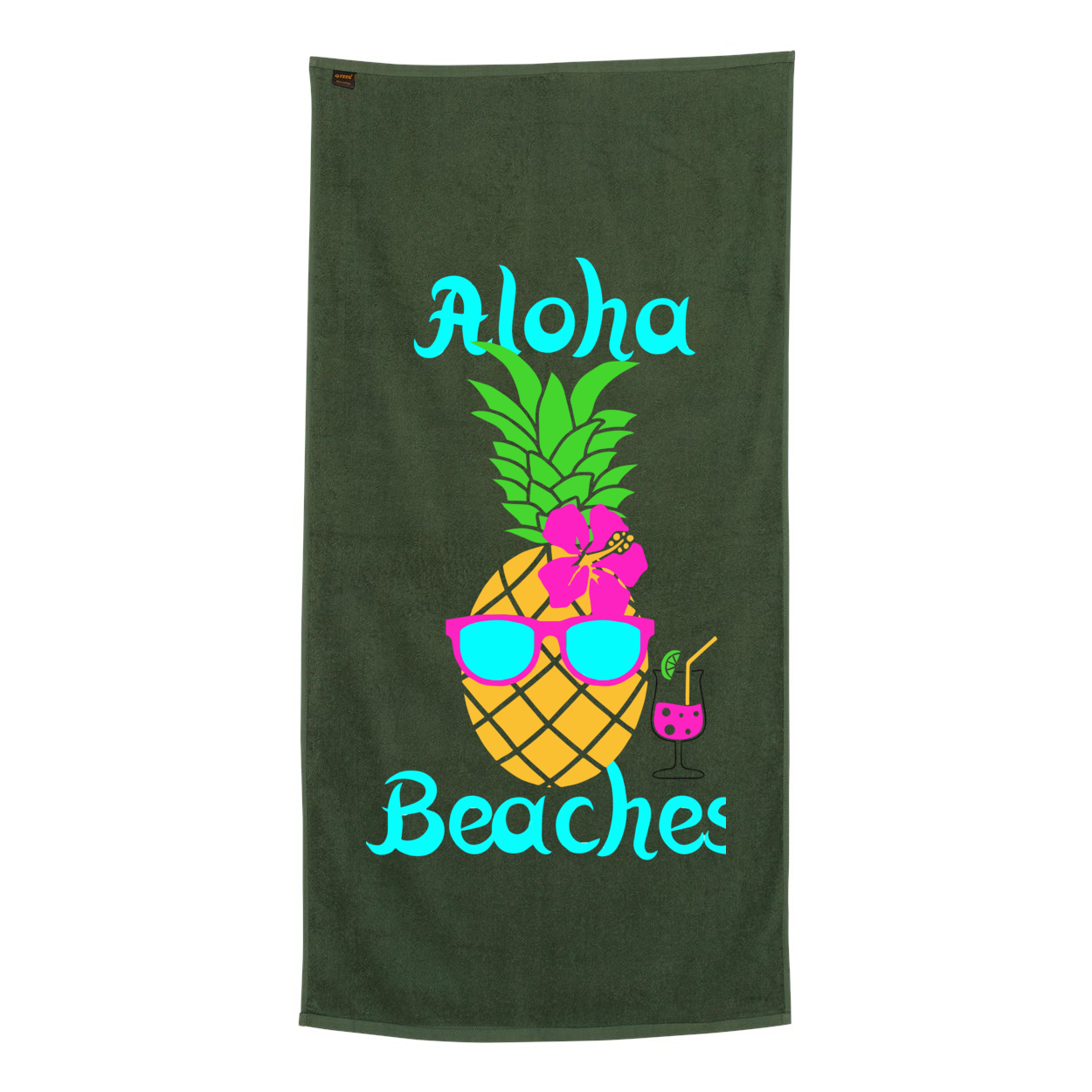 Aloha Beaches Beach Towel