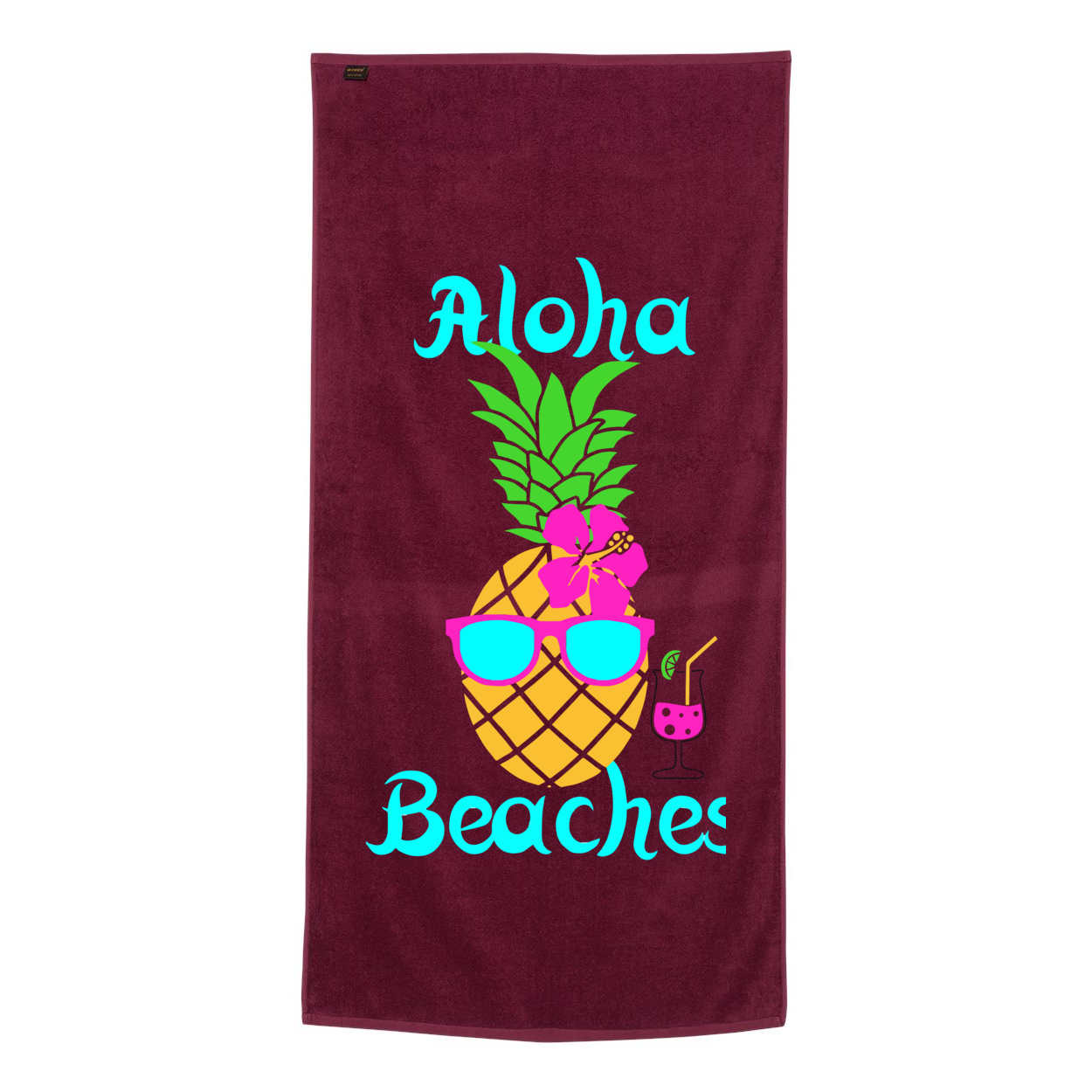 Aloha Beaches Beach Towel