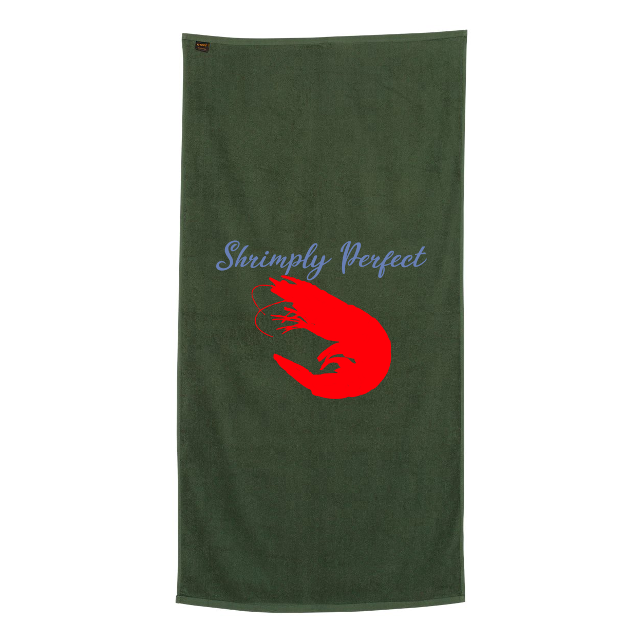 Shrimply Perfect Beach Towel