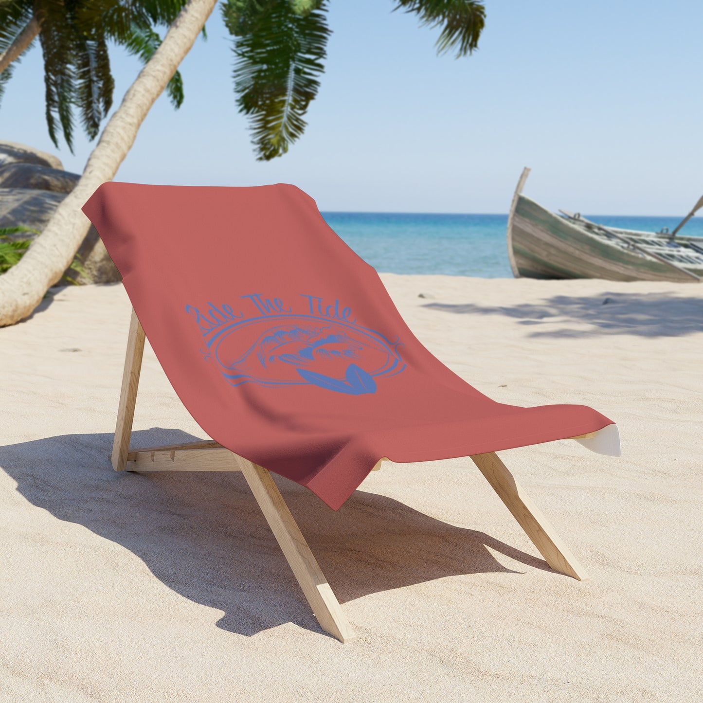 Ride the Tide Beach Towel