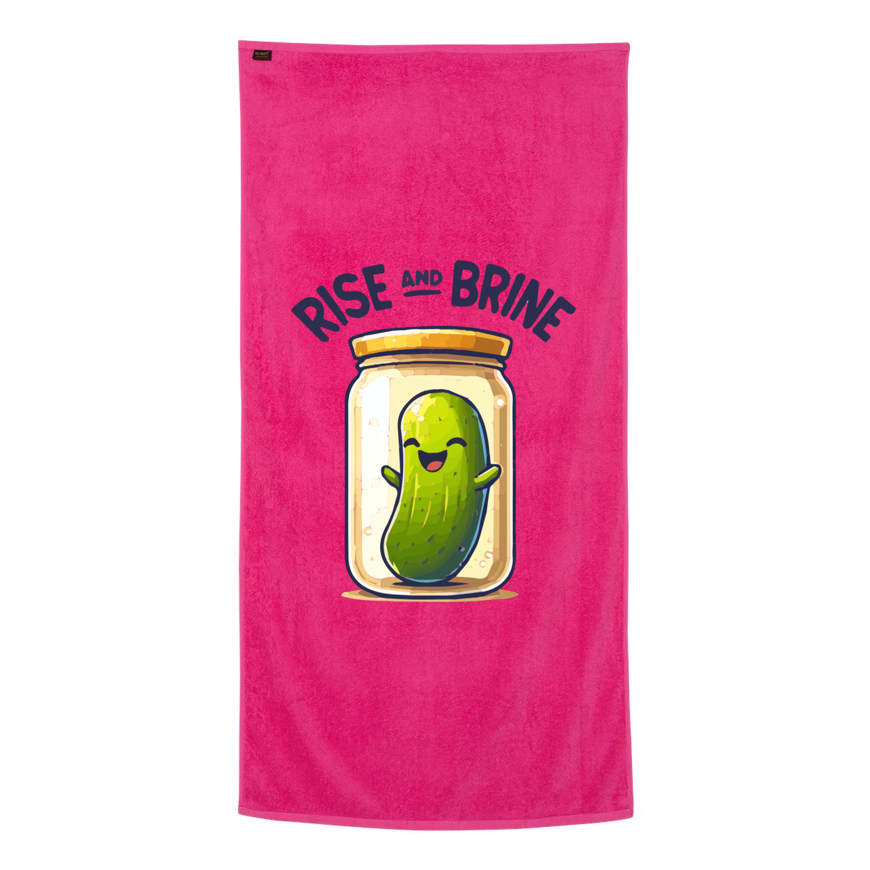 Rise and Brine Beach Towel