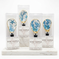 Ocean breeze oyster shell wine stopper with gold rim finish
