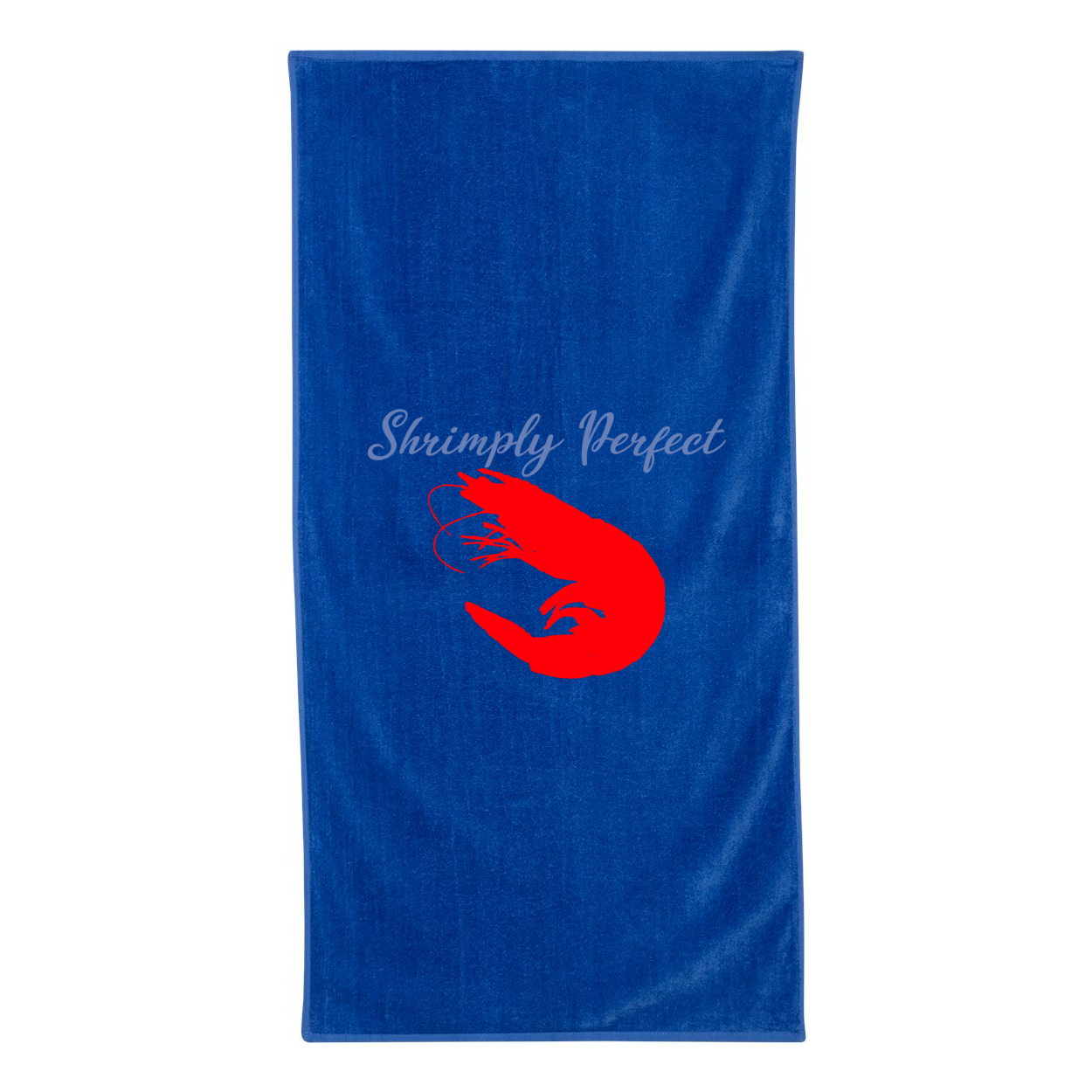 Shrimply Perfect Beach Towel