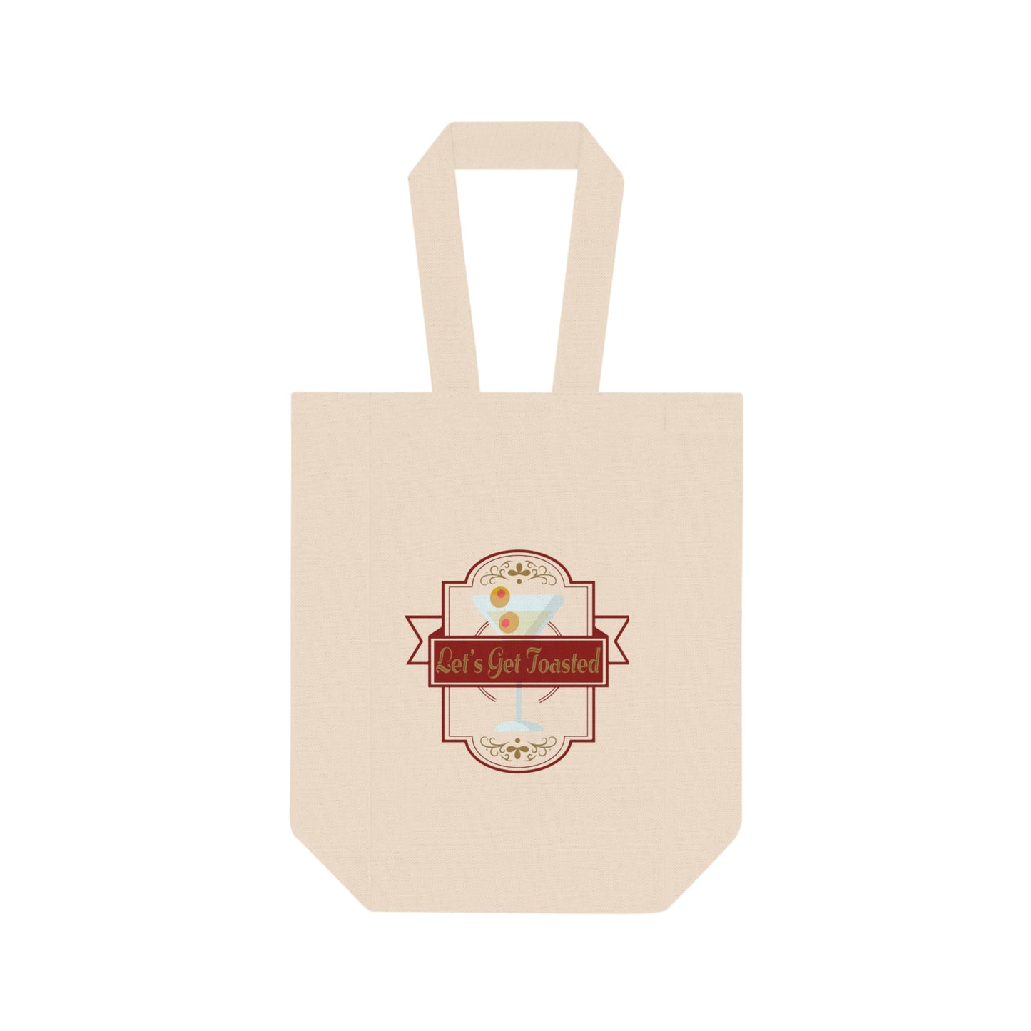 Toasted Double Wine Tote Bag